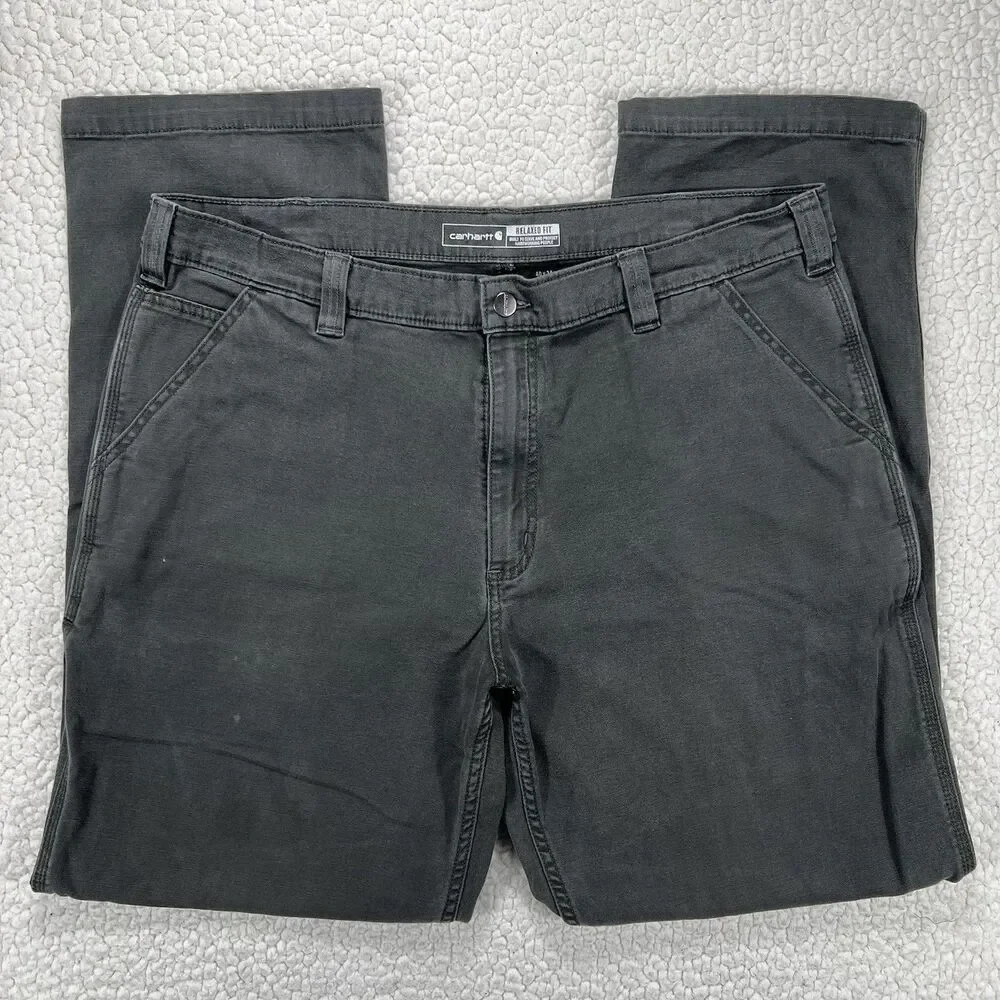 Carhartt Rugged Flex Canvas Work Pant Men's 40x34 (Actual 38x32) Relaxed Fit - Picture 1 of 12